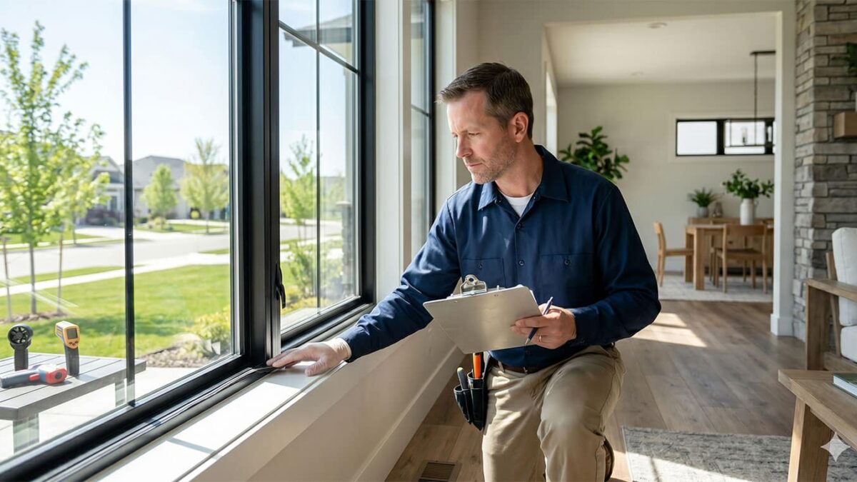 Spring window inspection and maintenance check