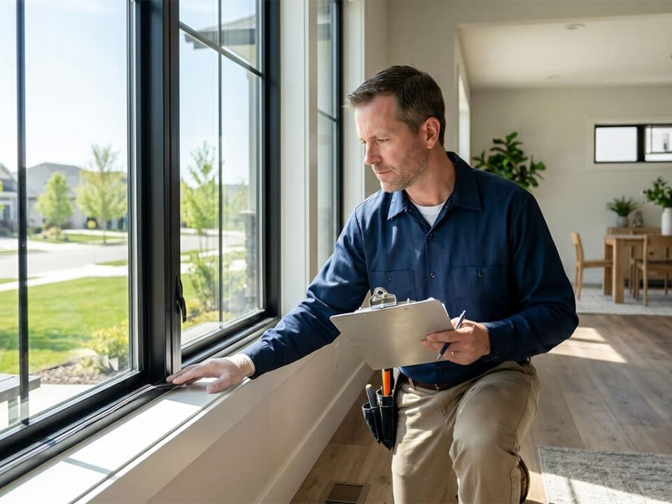 Spring window inspection and maintenance check