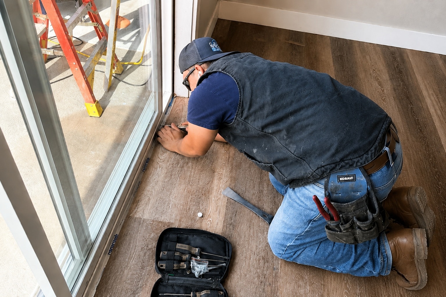 600 (sliding glass door repair)