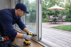 Fixing-sliding-glass-door